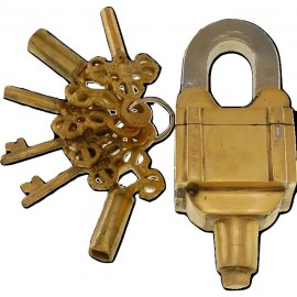 casse tête cadenas en métal avec 6 clés