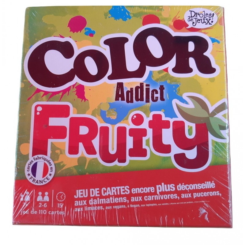 jeu de carte color fruity