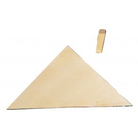 Photo casse tête tangram triangle isocèle