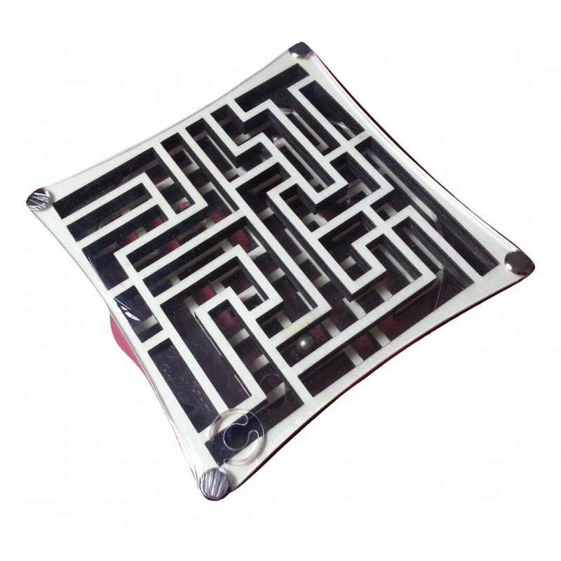 Casse tête: Labyrinthe carré en 3D recto verso