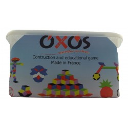 Photo boite de jeu Oxos Game Jumbo Box 440 pièces,  deux formes et 11 couleurs